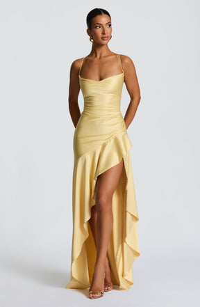 Samira Maxi Dress - Lemon Ryvelle