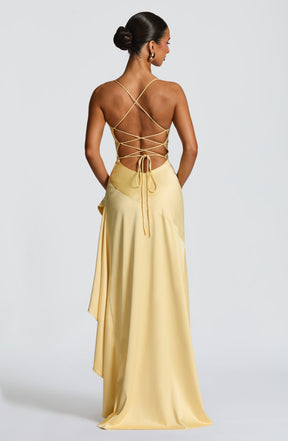 Samira Maxi Dress - Lemon Ryvelle