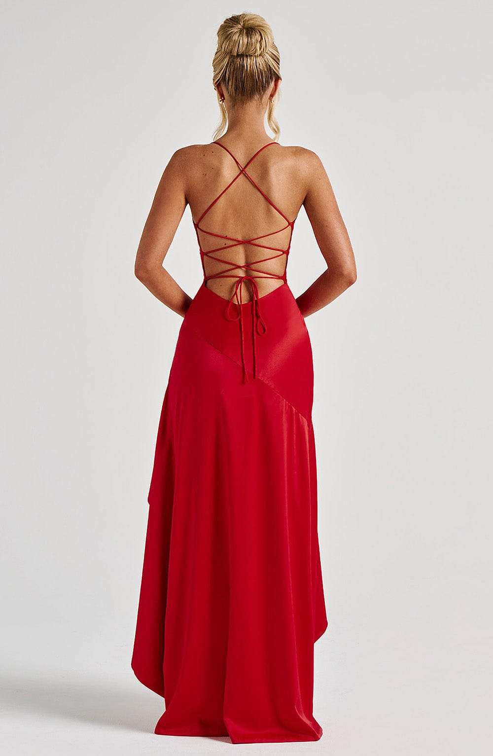 Samira Maxi Dress - Red Ryvelle