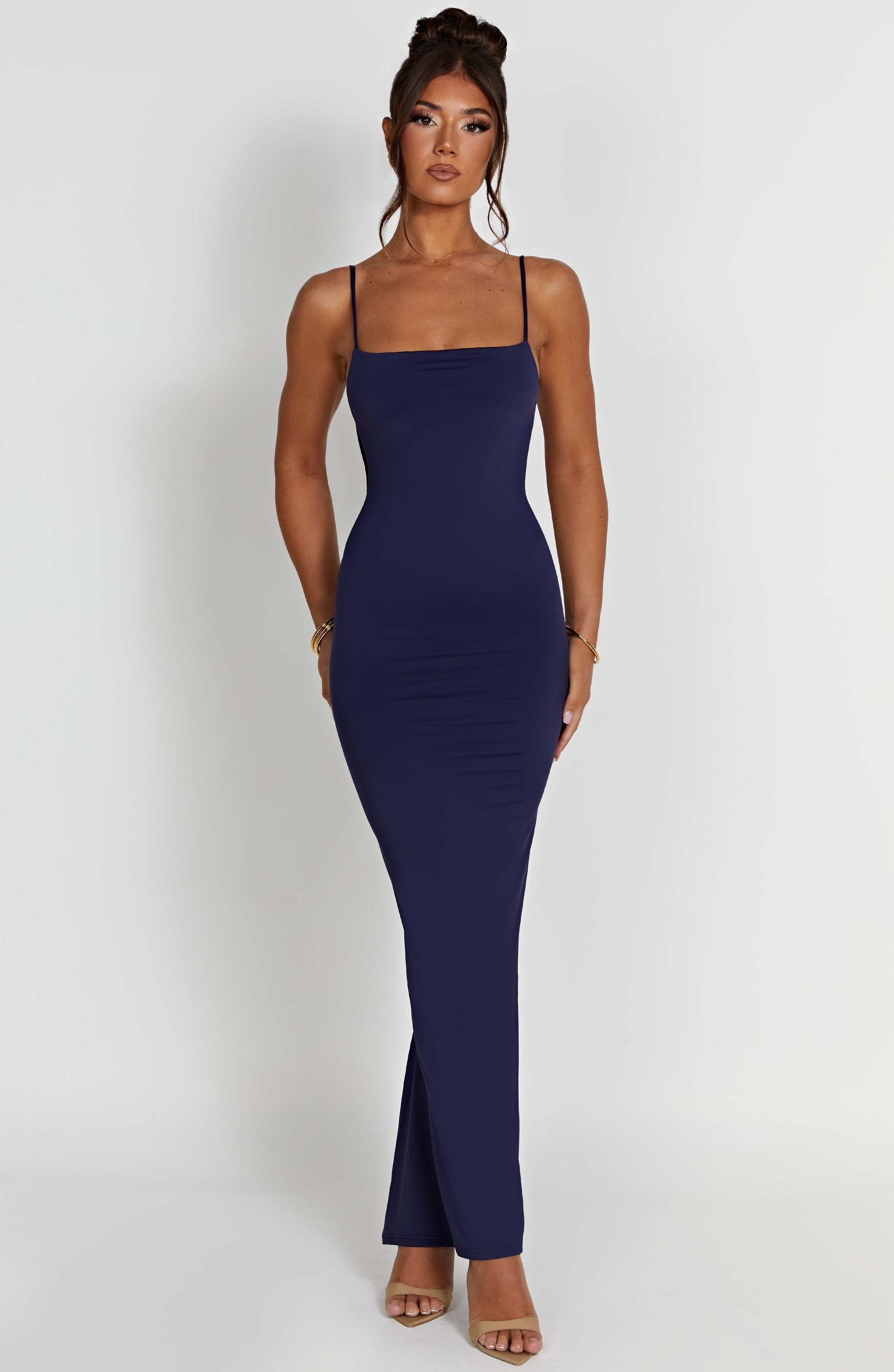 Sanya Maxi Dress - Navy Ryvelle
