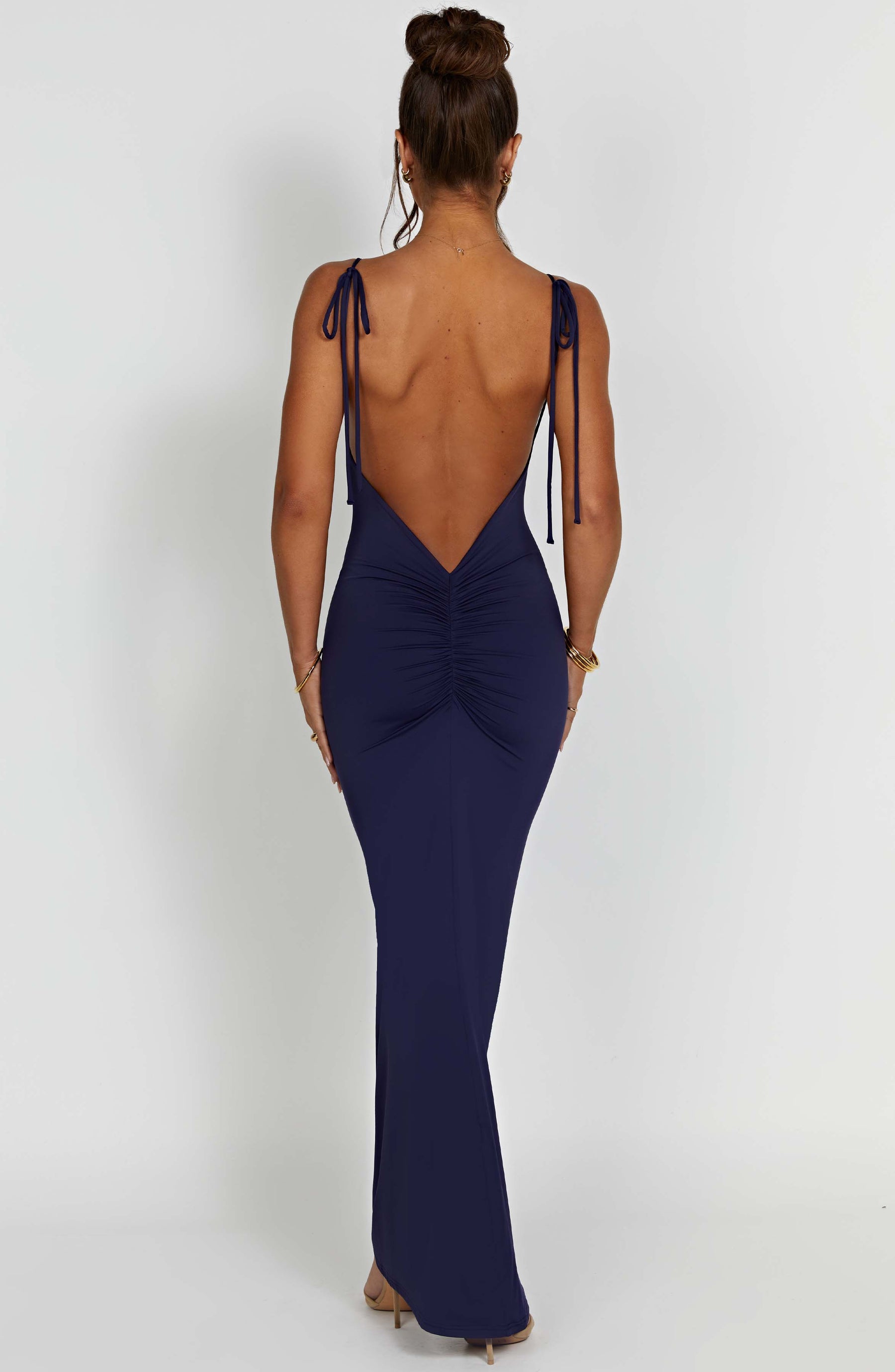 Sanya Maxi Dress - Navy Ryvelle