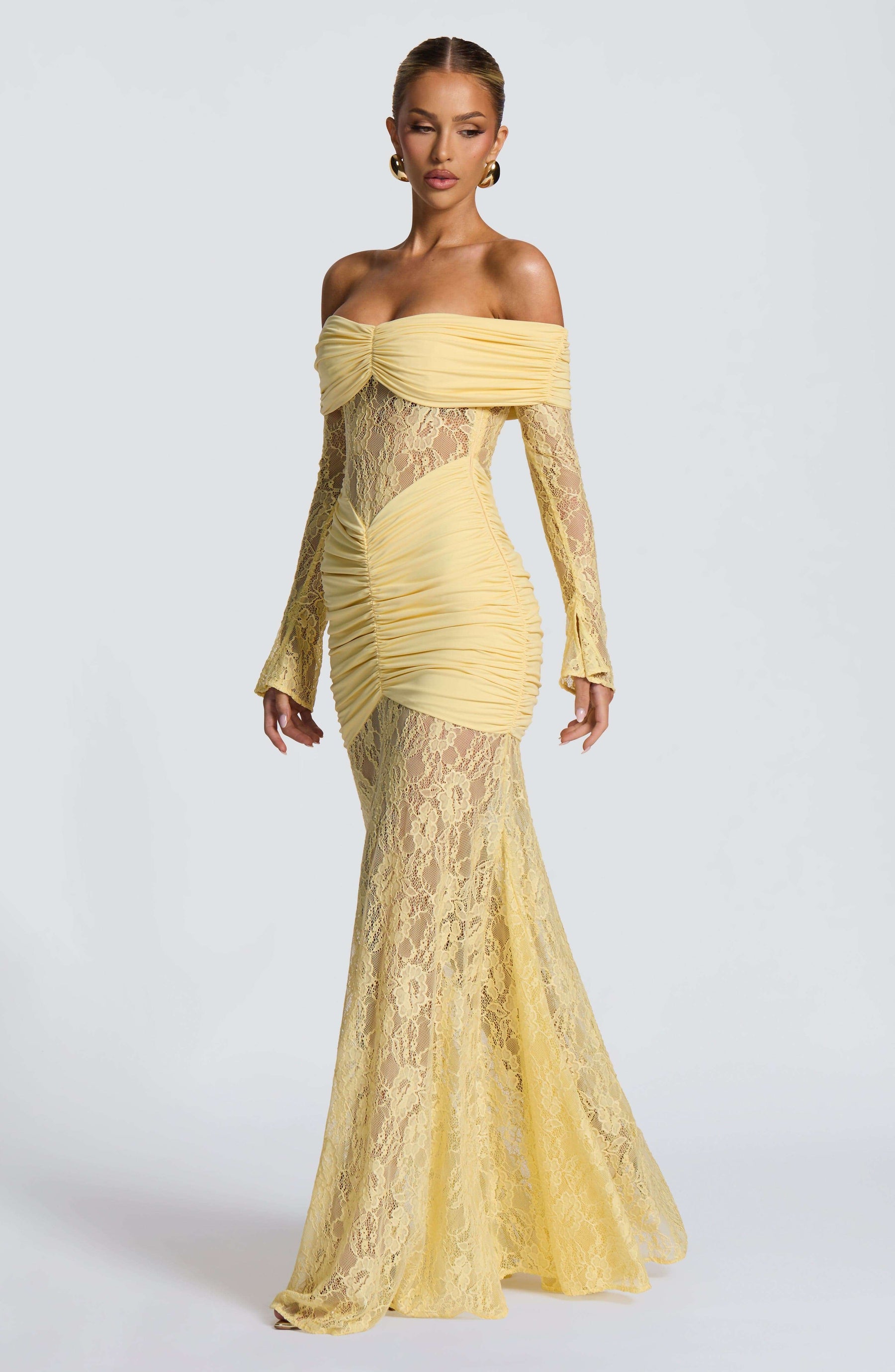 Sauline Maxi Dress - Lemon Ryvelle