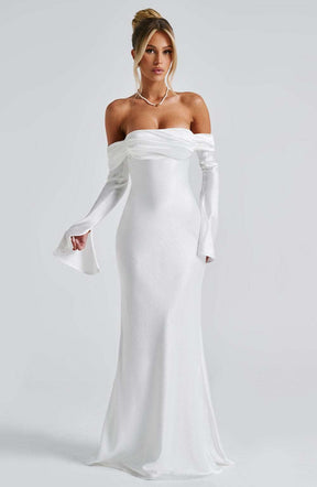 Selene Maxi Dress - Ivory Ryvelle