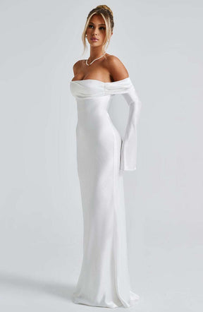 Selene Maxi Dress - Ivory Ryvelle