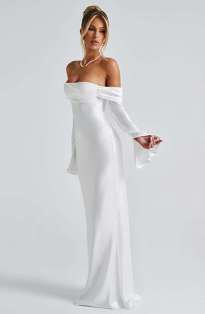 Selene Maxi Dress - Ivory Ryvelle