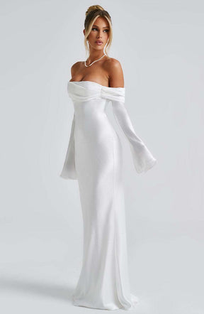 Selene Maxi Dress - Ivory Ryvelle