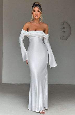 Selene Maxi Dress - Ivory Ryvelle