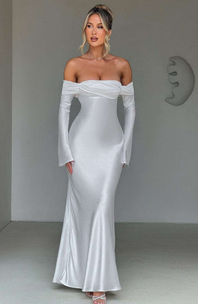 Selene Maxi Dress - Ivory Ryvelle