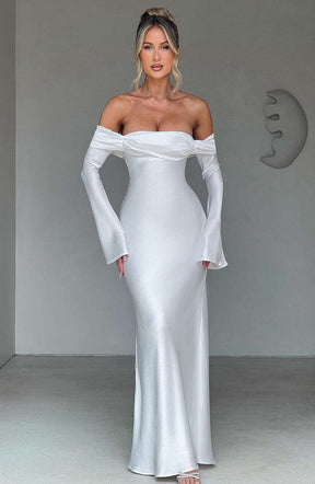 Selene Maxi Dress - Ivory Ryvelle