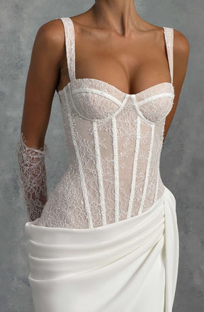 Seren Maxi Dress - Ivory Ryvelle