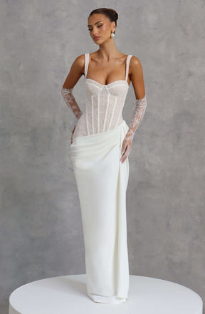 Seren Maxi Dress - Ivory Ryvelle