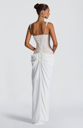 Seren Maxi Dress - Ivory Ryvelle