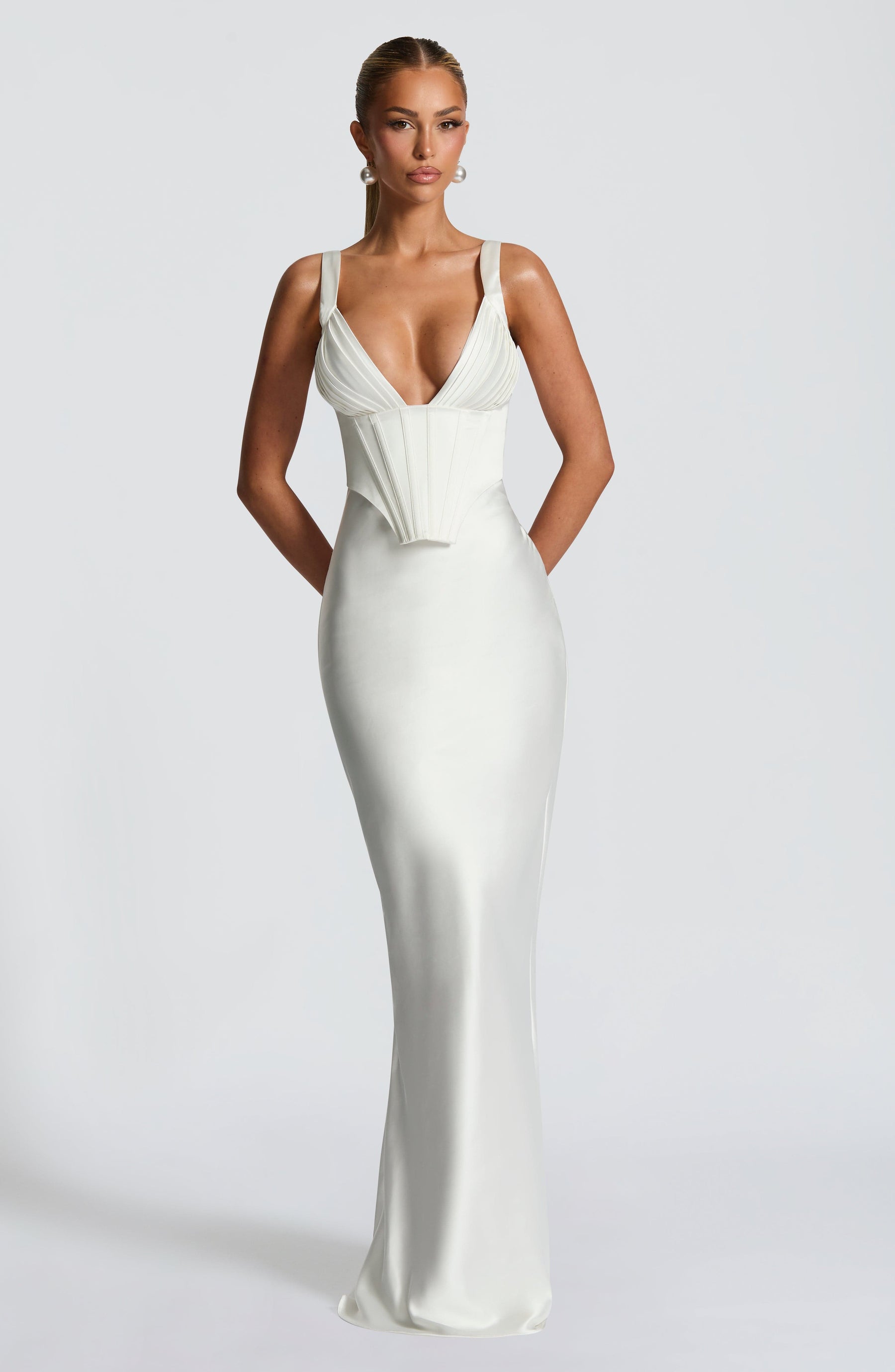 Shae Maxi Dress - Ivory Ryvelle
