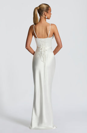 Shae Maxi Dress - Ivory Ryvelle