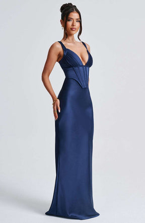 Shae Maxi Dress - Navy Ryvelle