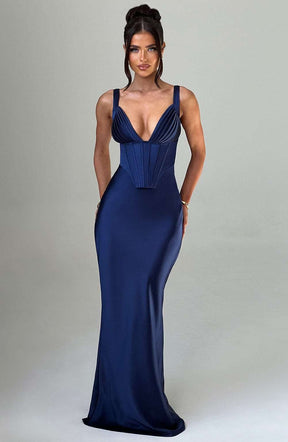 Shae Maxi Dress - Navy Ryvelle