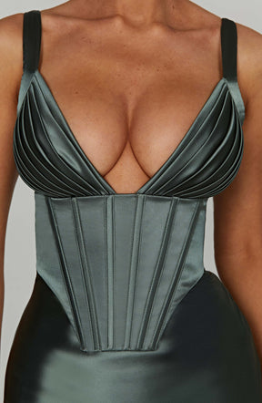 Robe longue Shae - Sauge