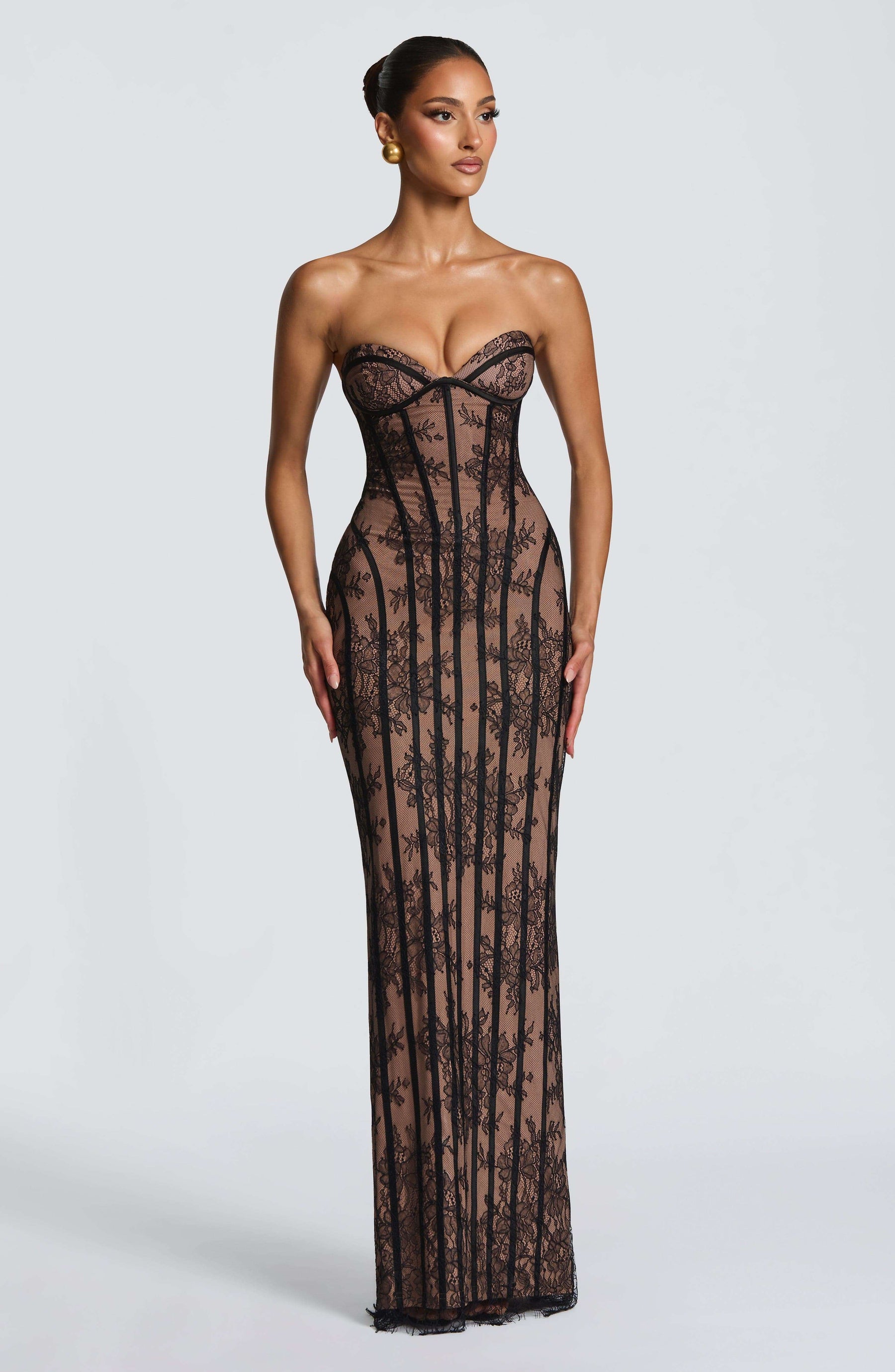 Sian Maxi Dress - Black Ryvelle