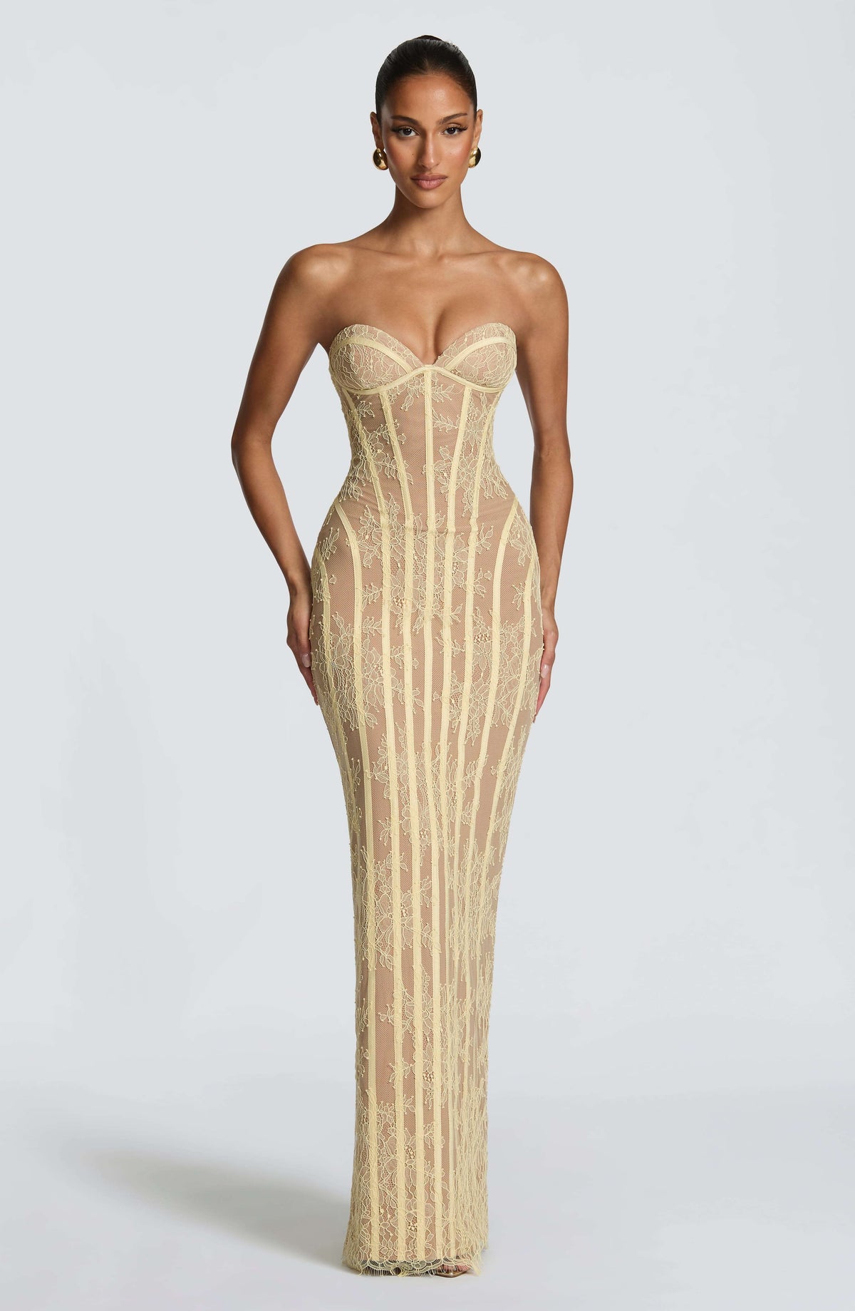 Sian Maxi Dress - Lemon Ryvelle