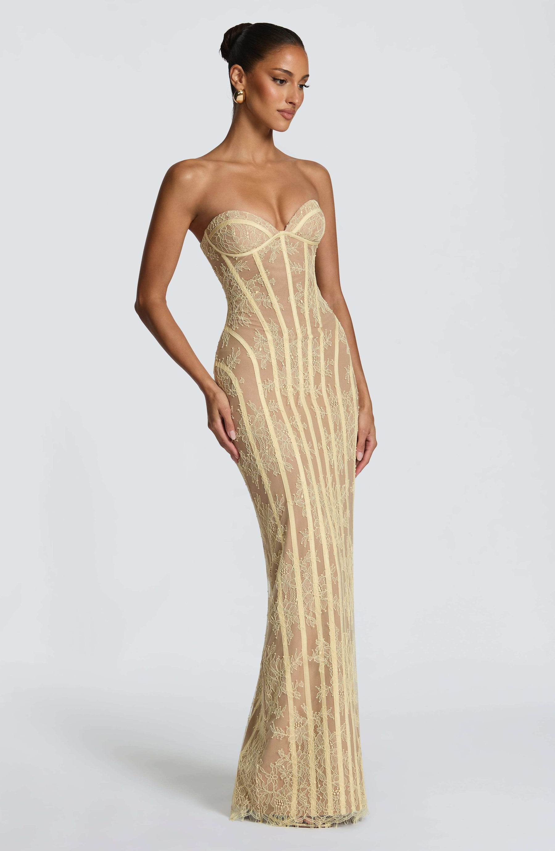 Sian Maxi Dress - Lemon Ryvelle