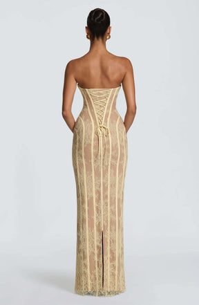 Sian Maxi Dress - Lemon Ryvelle