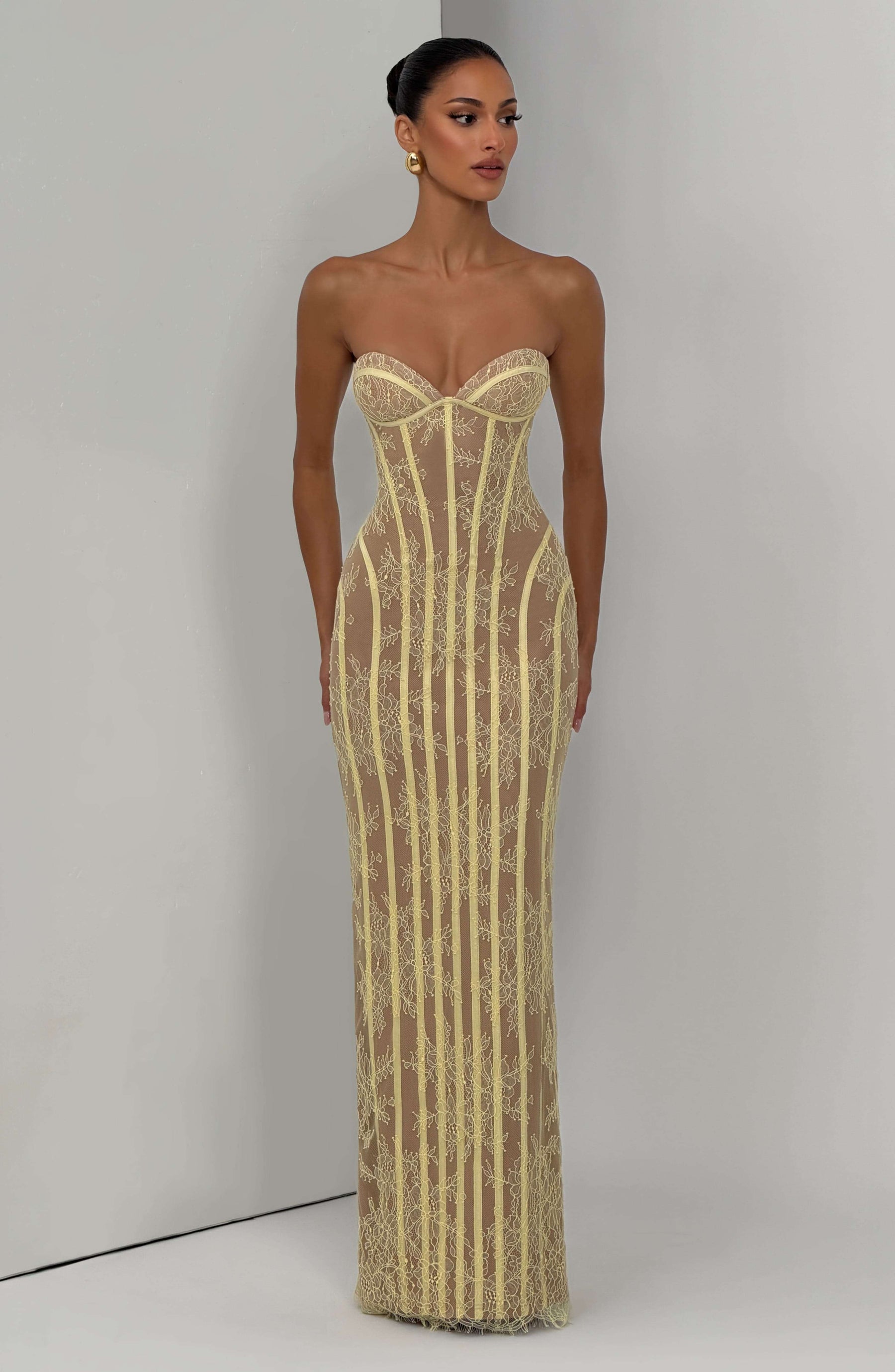Sian Maxi Dress - Lemon Ryvelle