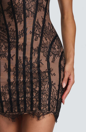 Sian Mini Dress - Black Ryvelle