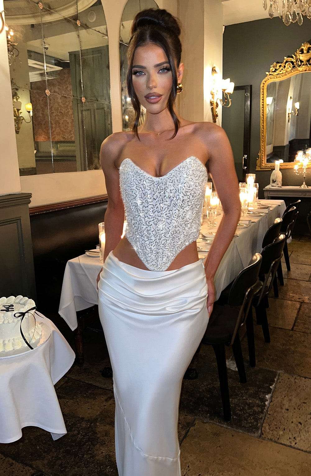 Sierra Corset - Ivory Ryvelle
