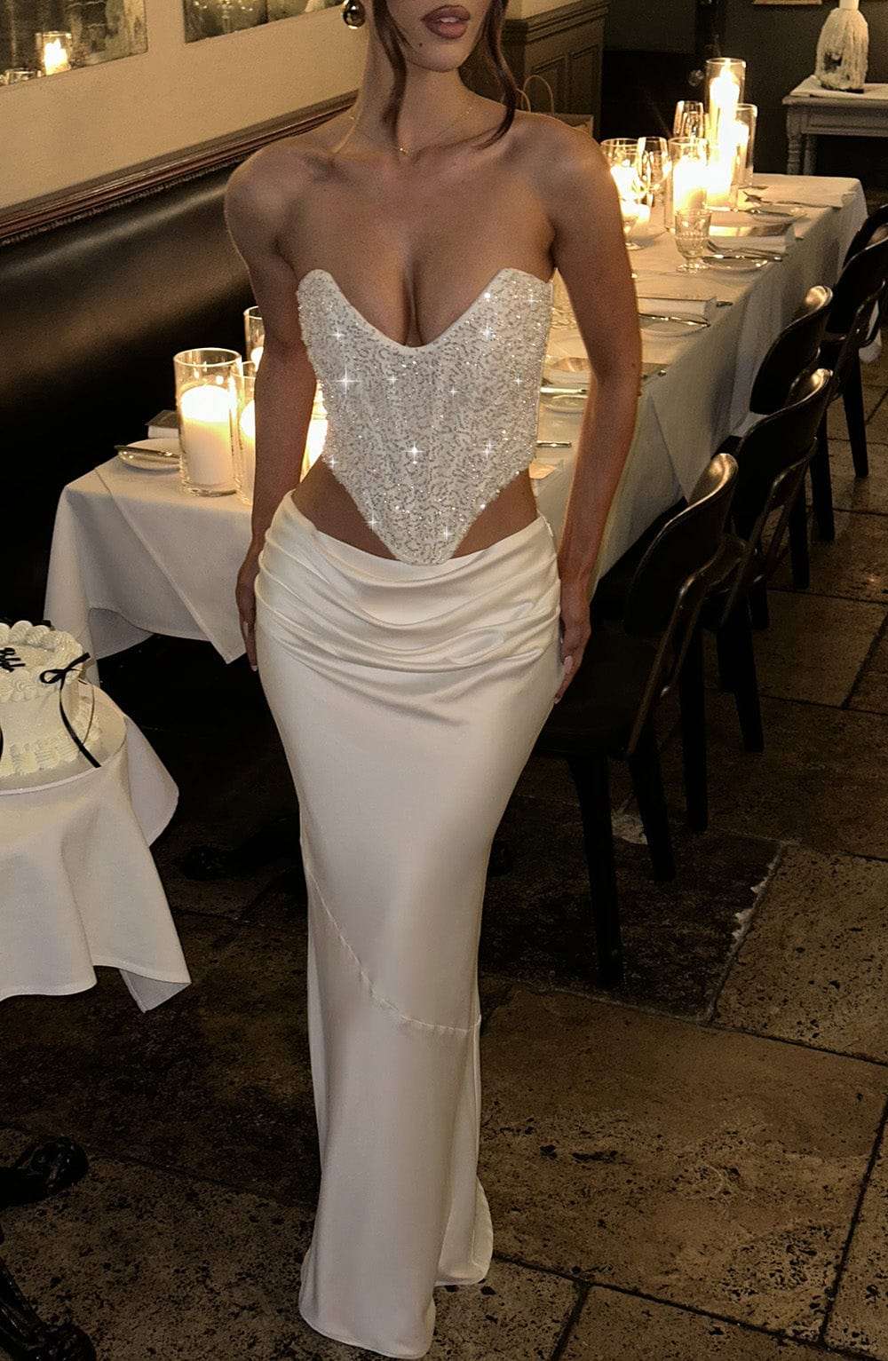 Sierra Corset - Ivory Ryvelle