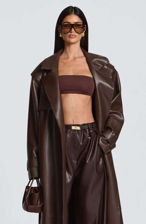 Simi Top - Plum Brown Ryvelle