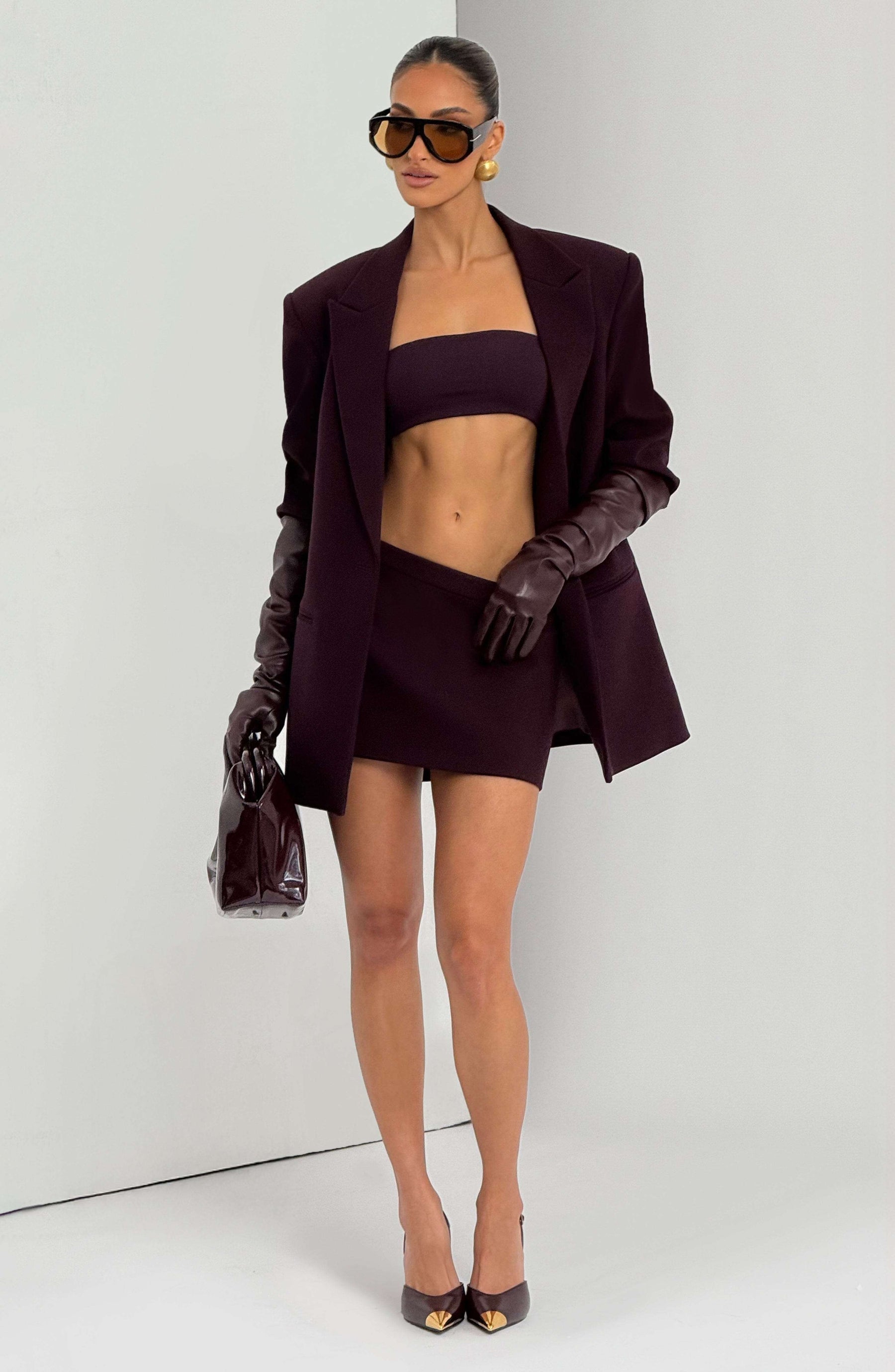Simi Top - Plum Ryvelle