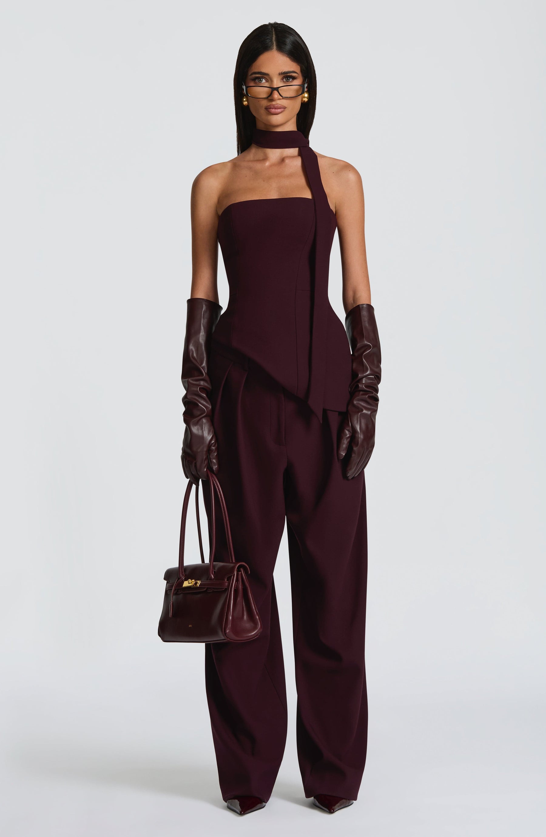 Sloan Top - Plum Ryvelle