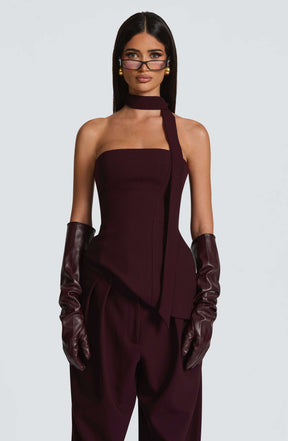 Sloan Top - Plum Ryvelle