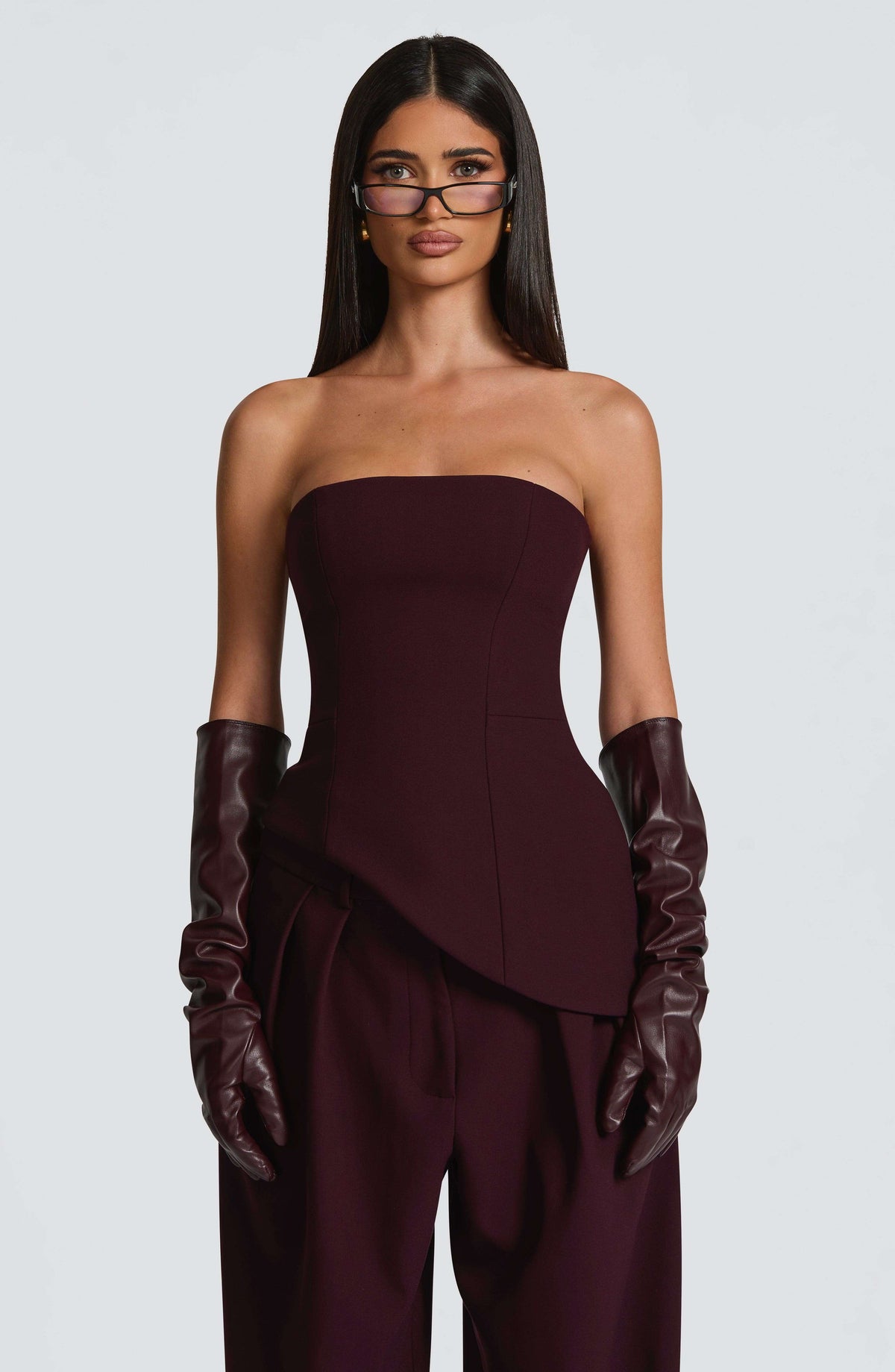 Sloan Top - Plum Ryvelle