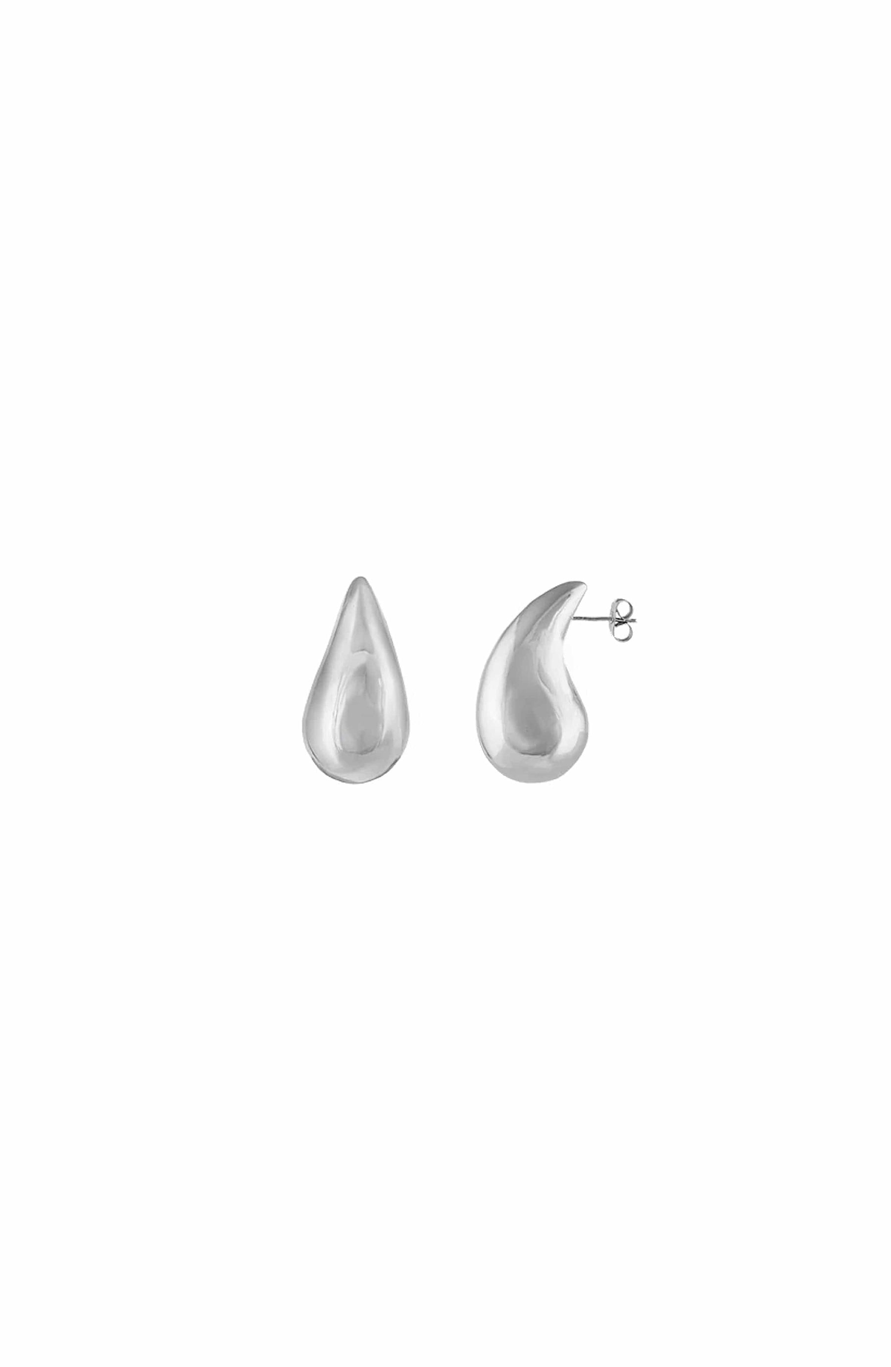 Small Fayth Earrings - Silver Ryvelle