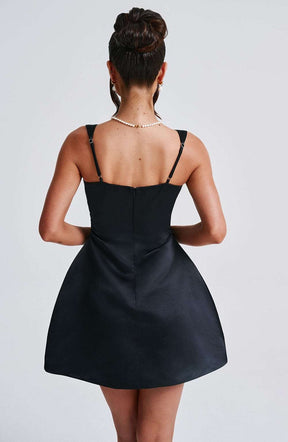 Sofie Mini Dress - Black Ryvelle
