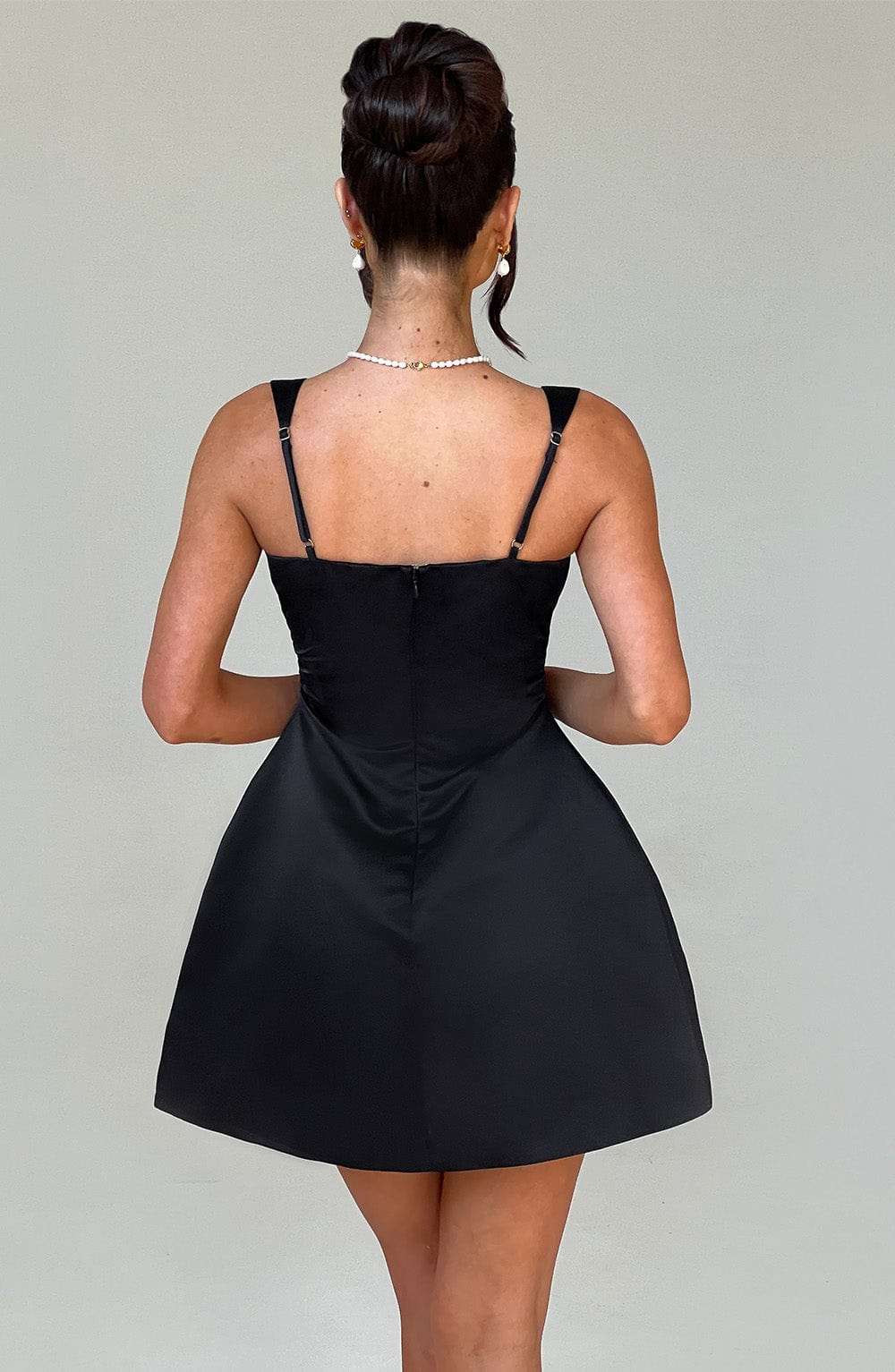 Sofie Mini Dress - Black Ryvelle