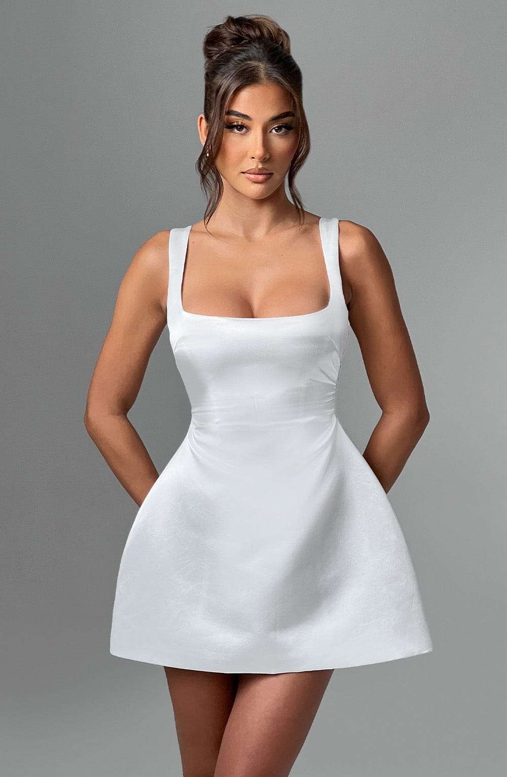 Sofie Mini Dress - Ivory Ryvelle