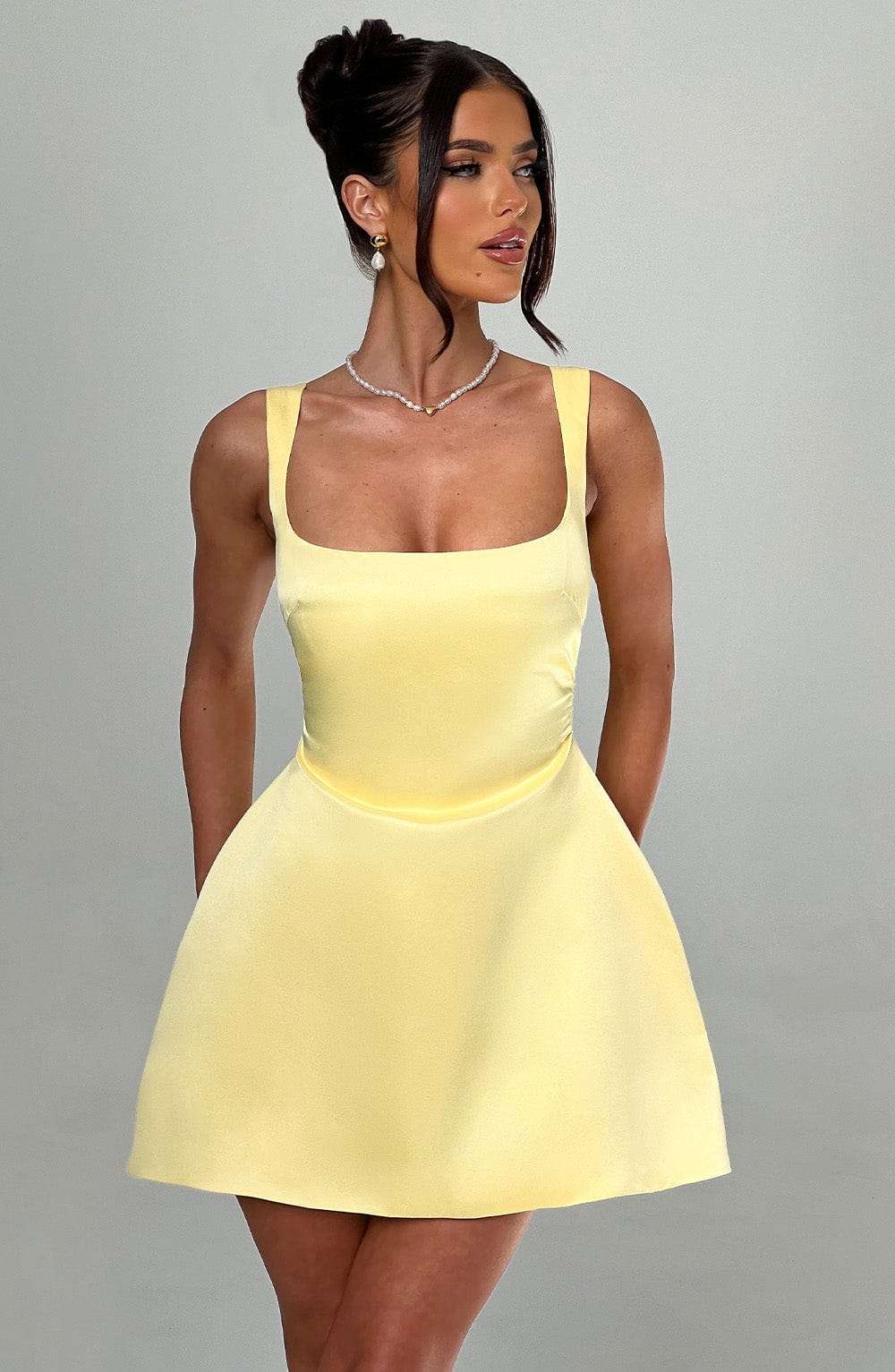 Sofie Mini Dress - Lemon Ryvelle