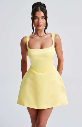 Sofie Mini Dress - Lemon Ryvelle