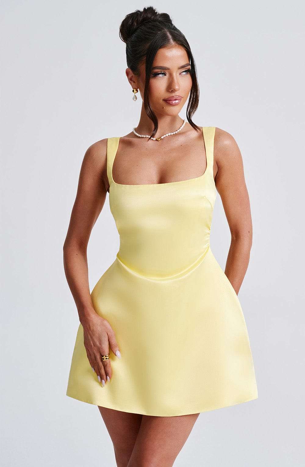 Sofie Mini Dress - Lemon Ryvelle