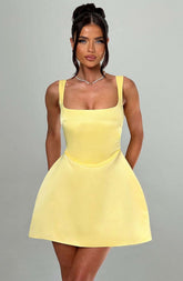 Sofie Mini Dress - Lemon Ryvelle