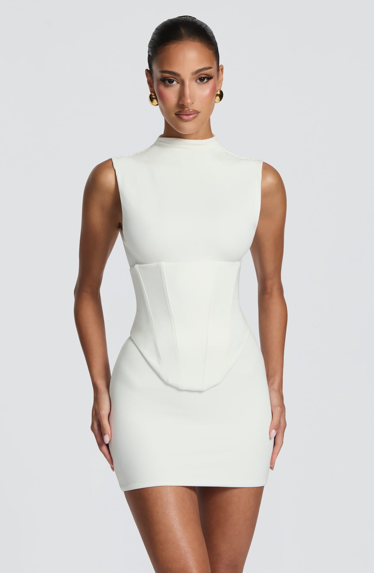 Mini-robe Soline - Ivoire