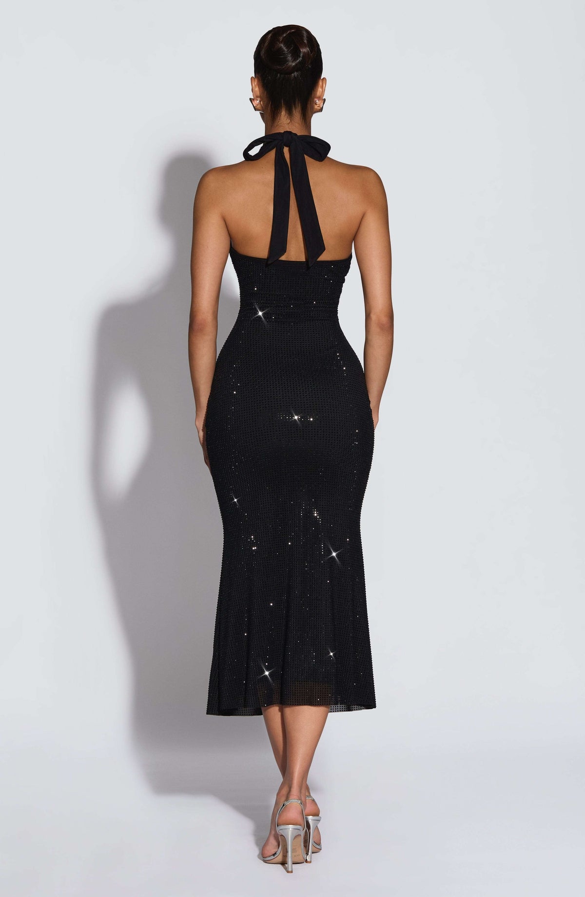Sonora Midi Dress - Black Ryvelle