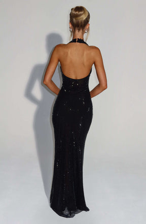 Starla Maxi Dress - Black Ryvelle