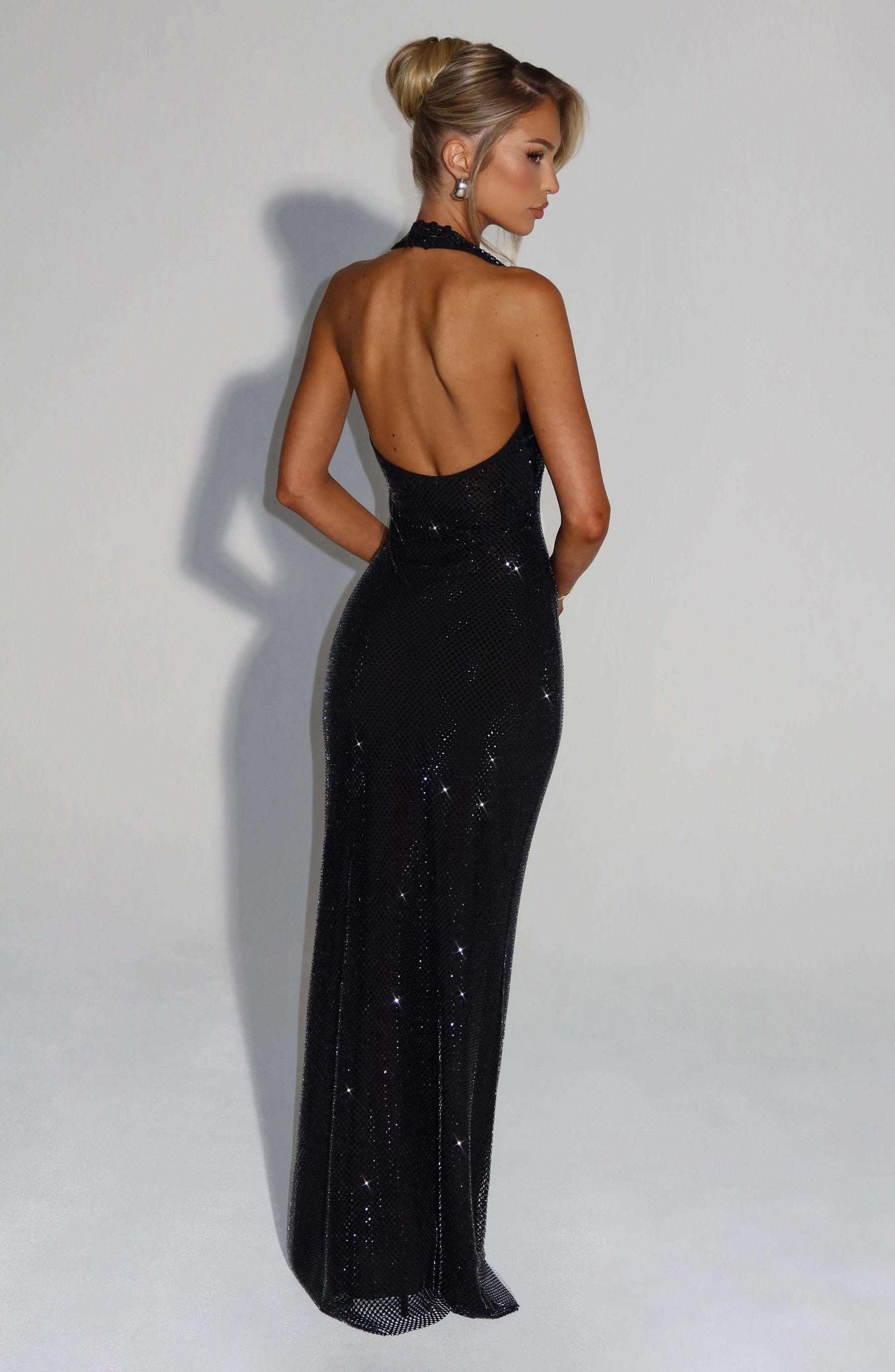 Starla Maxi Dress - Black Ryvelle