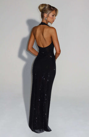 Starla Maxi Dress - Black Ryvelle