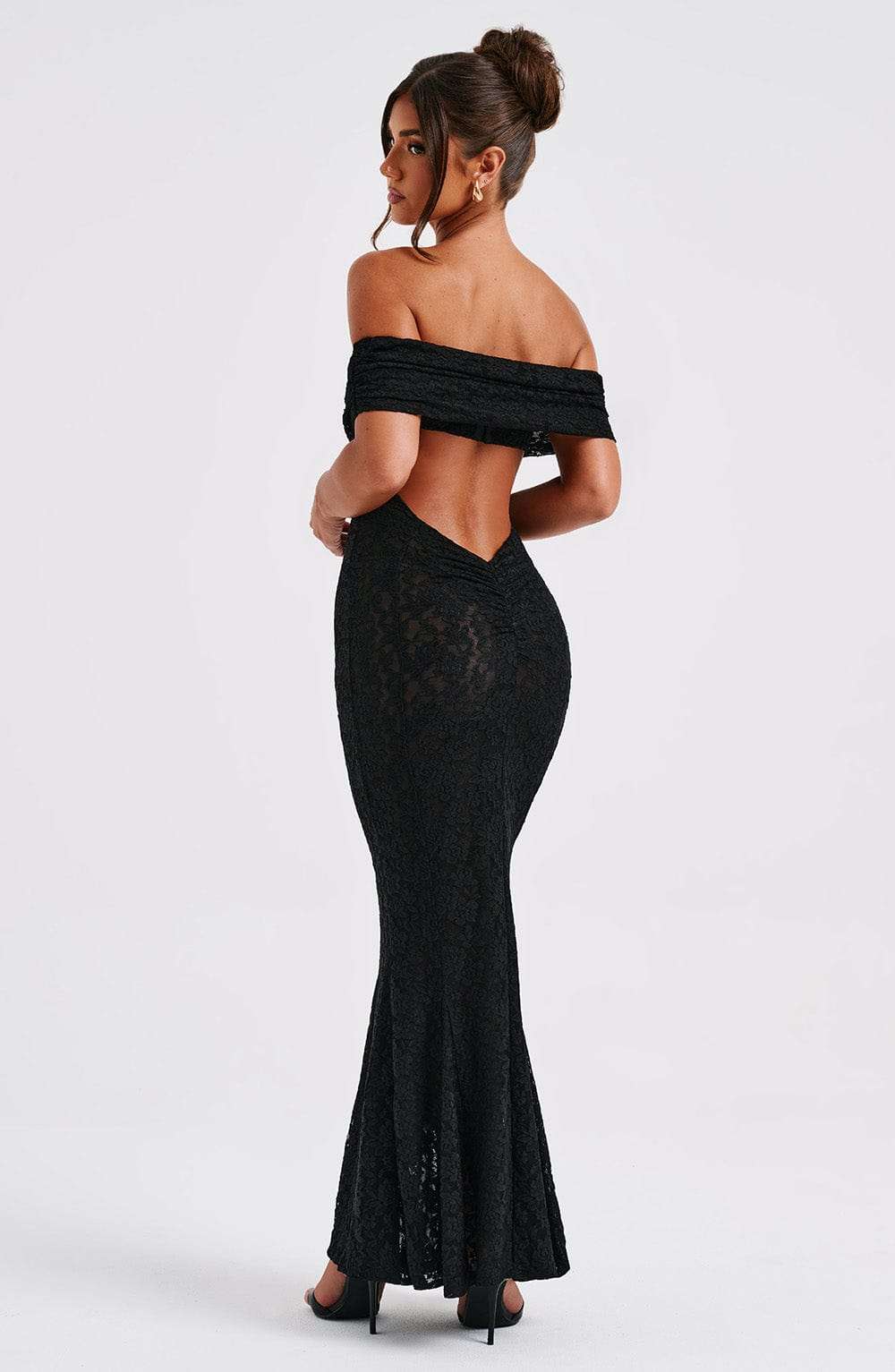 Stephanie Maxi Dress - Black Ryvelle