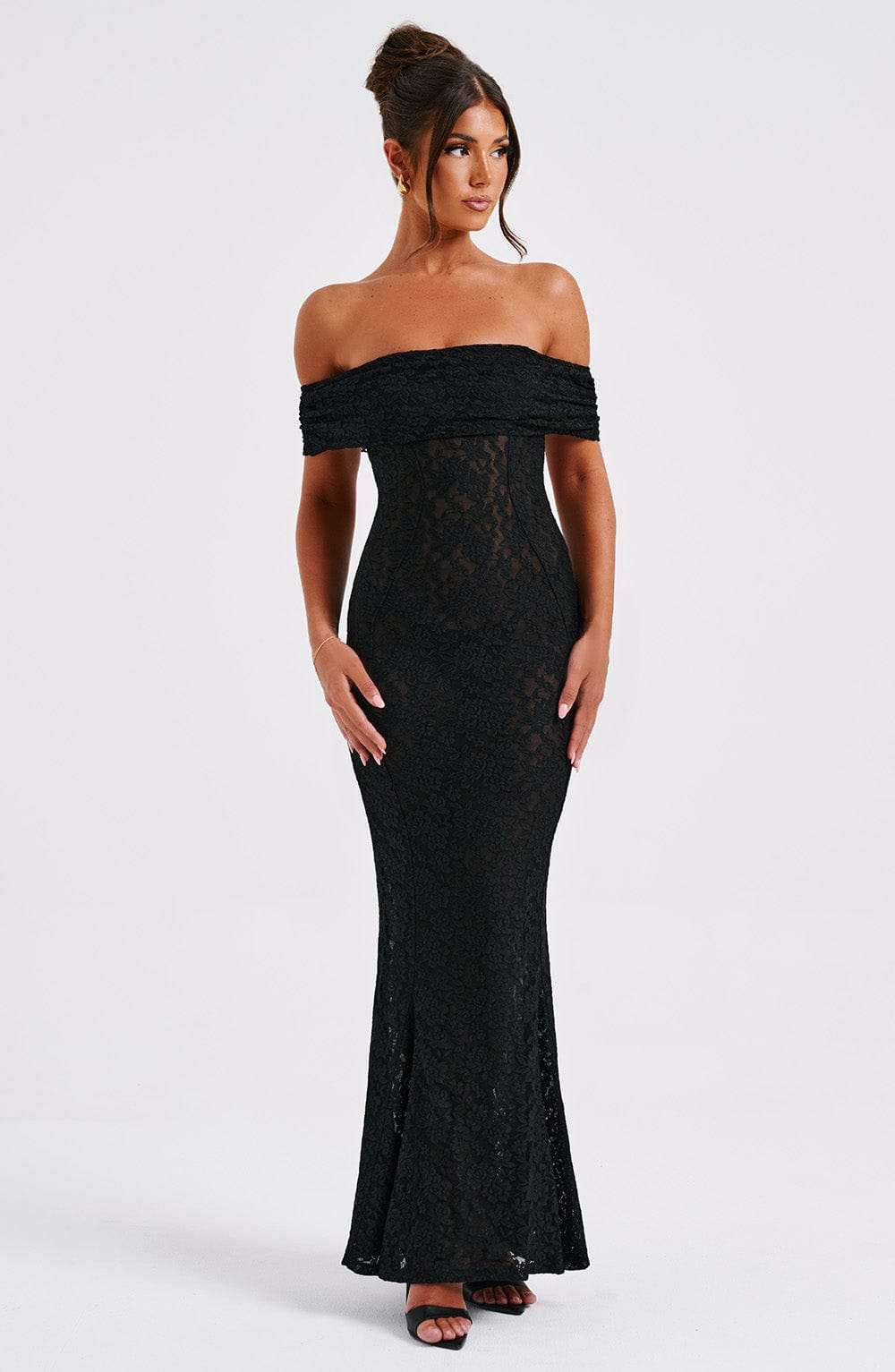 Stephanie Maxi Dress - Black Ryvelle