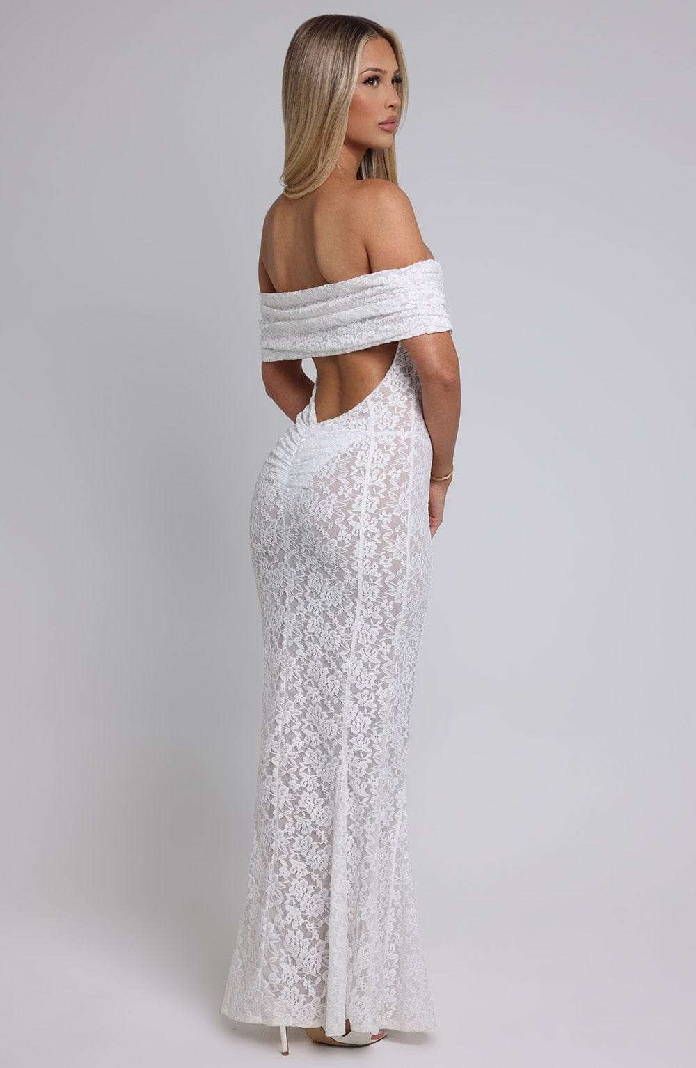 Stephanie Maxi Dress - Ivory Ryvelle